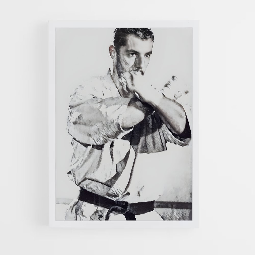 Poster Andy de hug – affiche Kick-boxing (vue 3)
